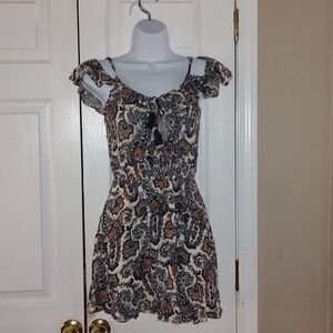 American Eagle Outfitters  off the shoulder spagetti strap dress  Sz XXS
